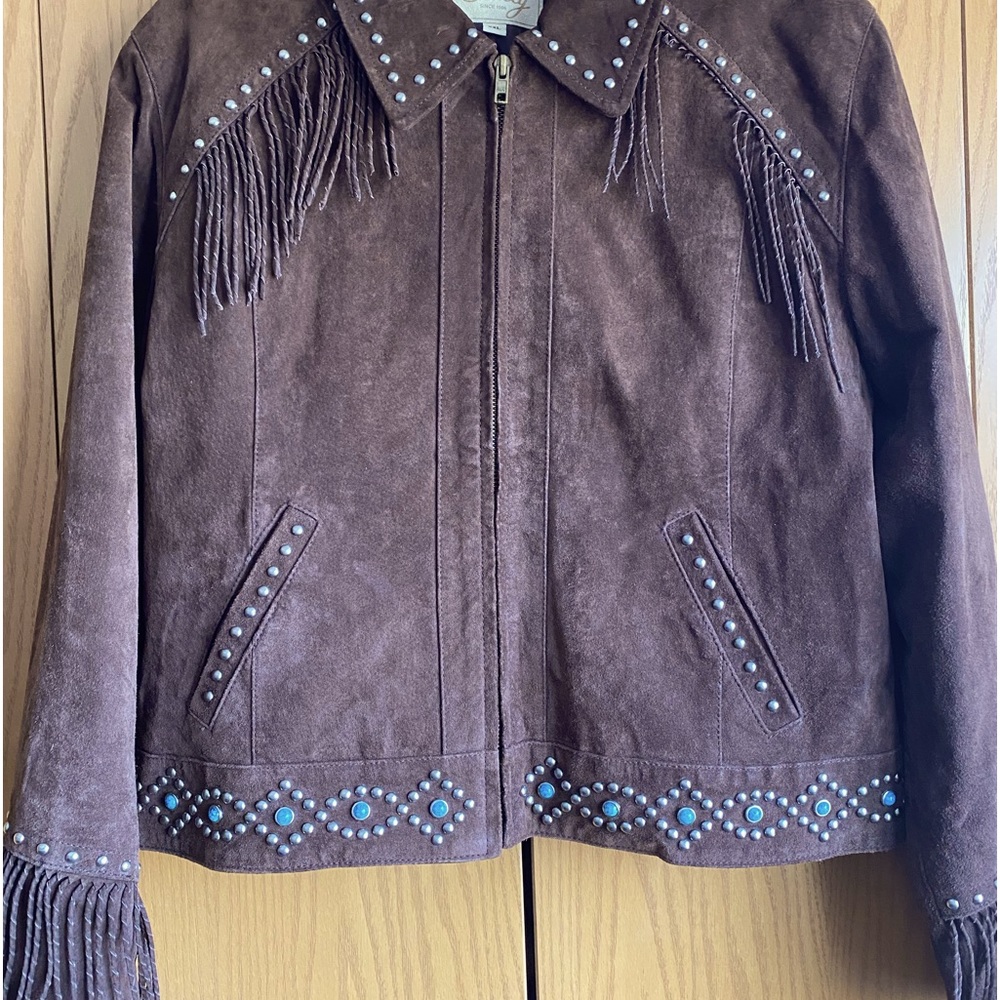 Scully western fringe XXL jacket